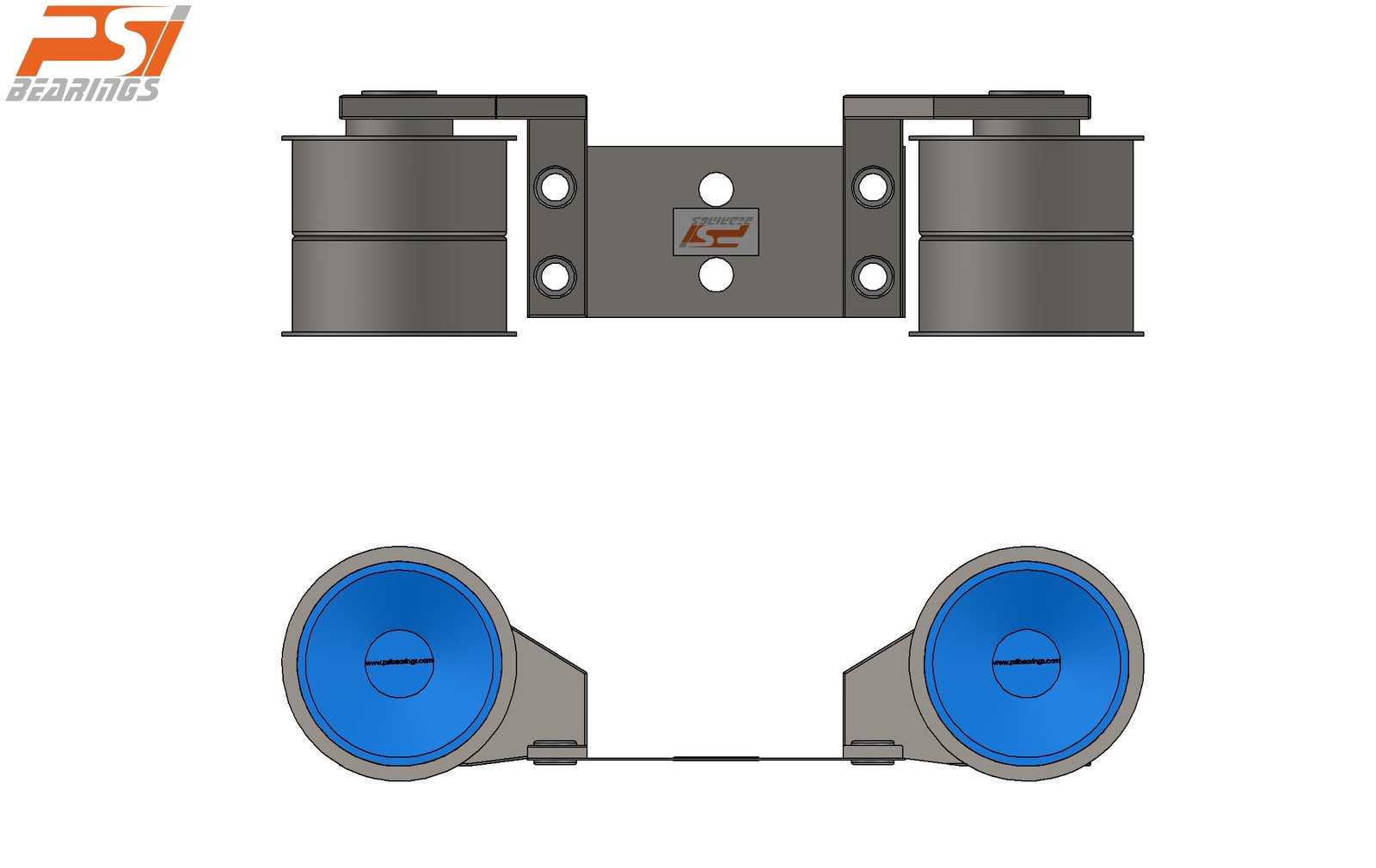 Ring Spinning Contact Roll Assembly